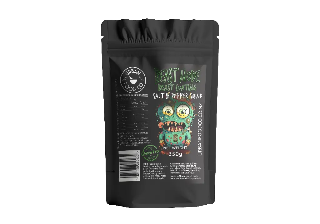 [2350BEA432] BEAST MODE - GF Salt & Pepper Squid 350g